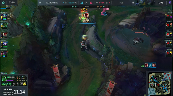 lpl职业联赛腕豪单杀杰斯,lol杰斯对线