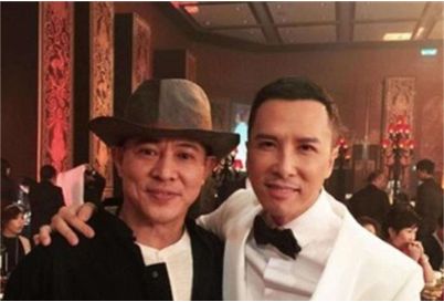 甄子丹李连杰历史对决视频,甄子丹与李连杰身体差距很大