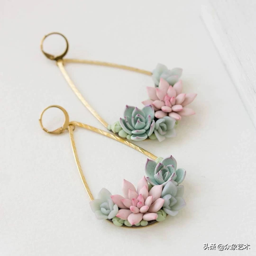 多肉软陶制作,多肉软陶制作方法