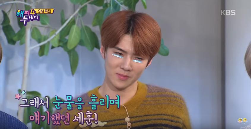 exo吴世勋为什么叫忙内,exo忙内世勋单手翻跟头