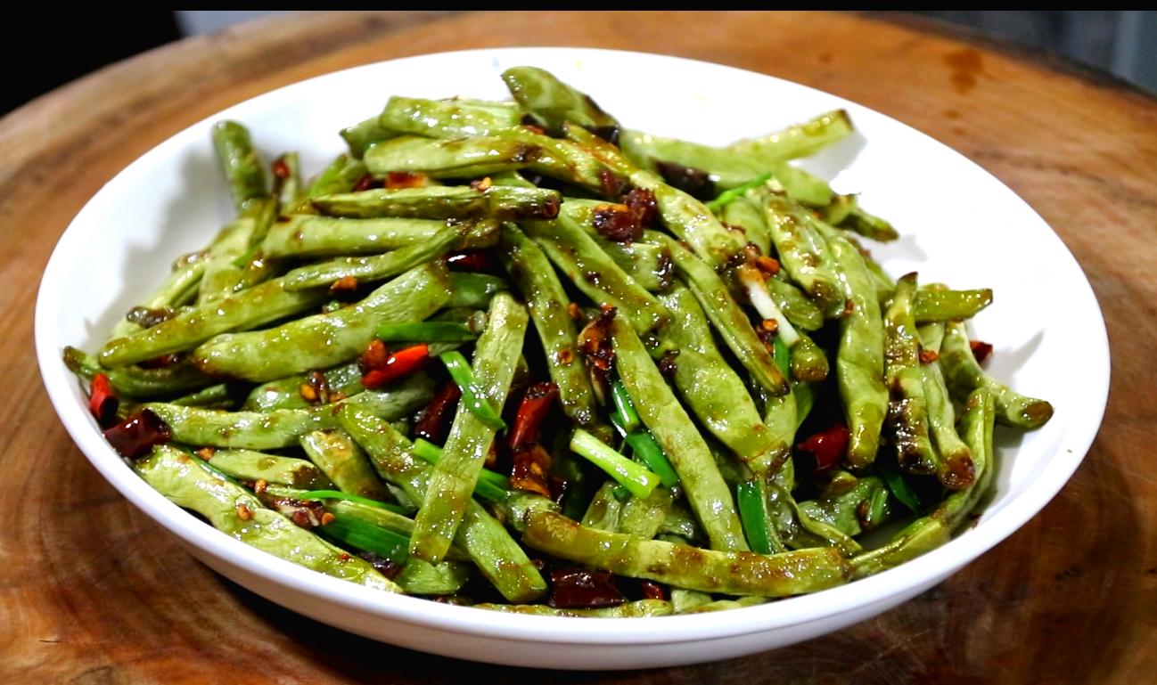 最爱吃的新鲜四季豆,特别喜欢吃四季豆