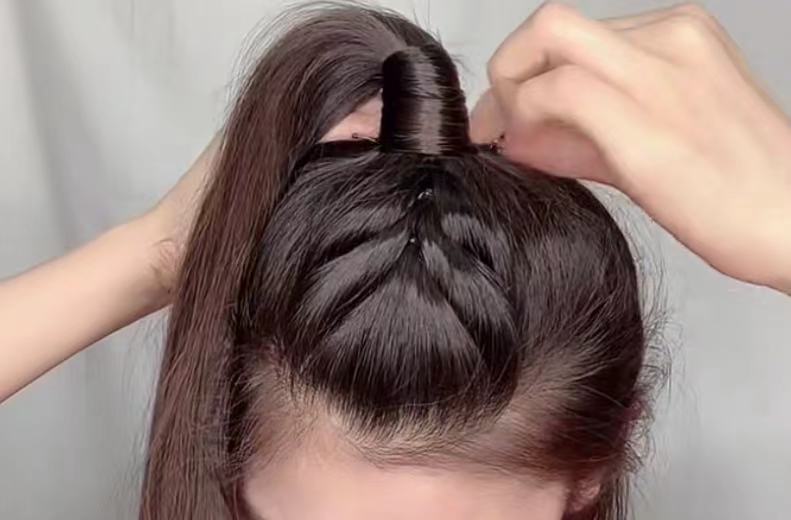 扎头发的小技巧又好看又简单,好看的扎头发小妙招