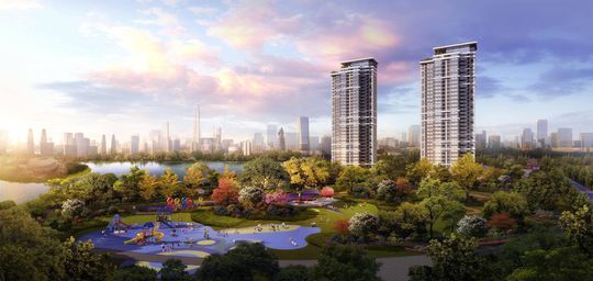 天府新区又新出一个网红楼盘,天府新区首创禧瑞锦江楼盘