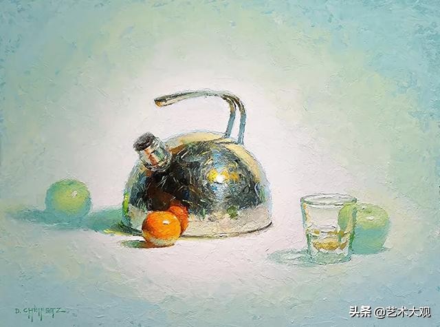 色彩世界油画作品,画家davidsmith油画作品