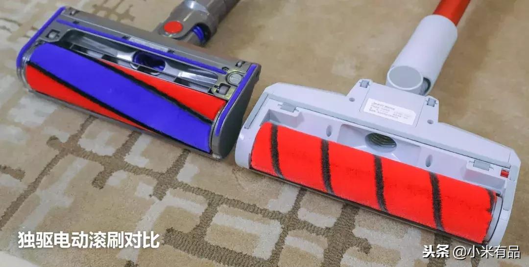 戴森v8和小狗t11吸尘器对比,戴森吸尘器与国产吸尘器吸力对比