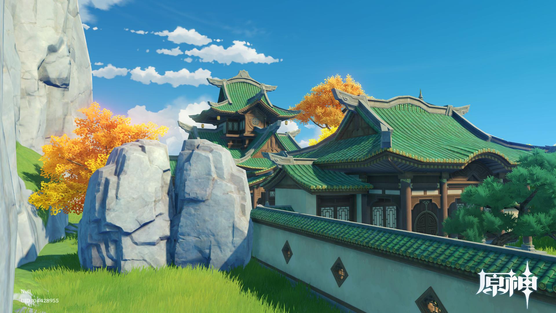 原神：翠黛峰璃月生态规划之园林主宅区——中式园林，一镜到底