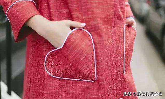 精美各种时尚口袋设计,大气上档次的口袋设计