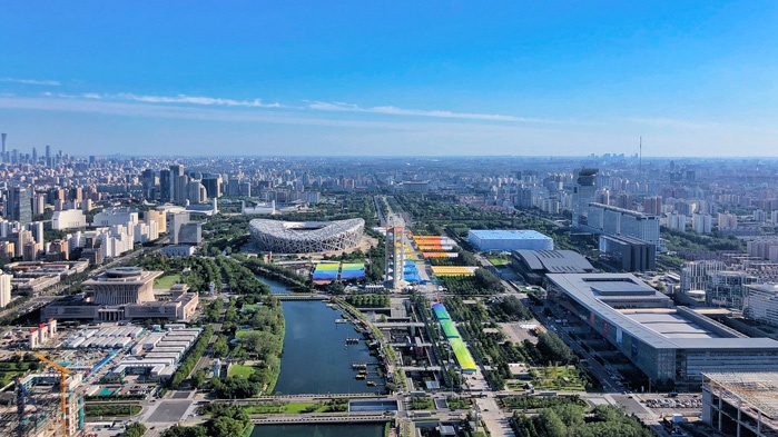 北京奥林匹克公园管委会主任,奥林匹克委员会采访