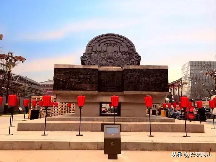 大唐不夜城还原照片,大唐不夜城换装拍摄