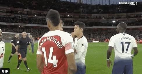 奥巴梅扬在阿森纳进多少球,阿森纳vs热刺孙兴慜梅开二度