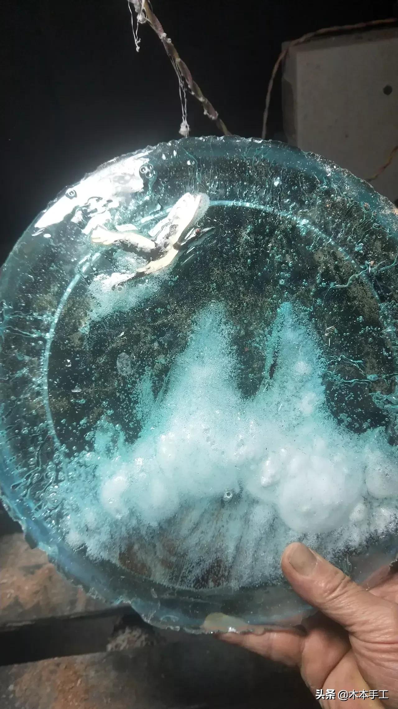 环氧树脂与木头吊坠,环氧树脂与木头