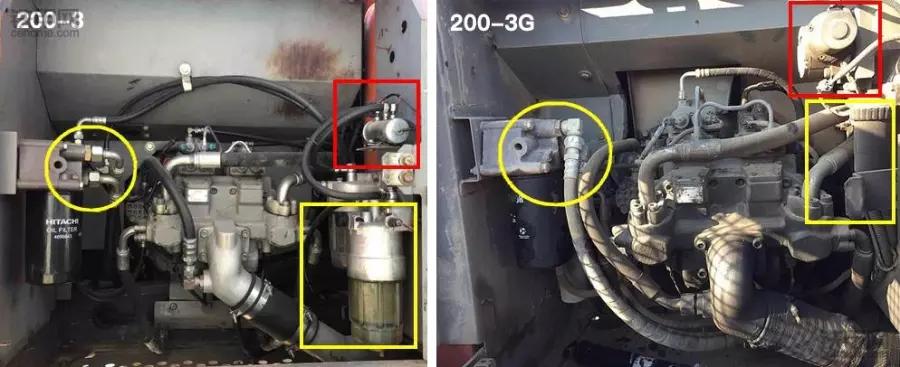 二手机鉴别技巧,日立zx200lc与zx200的区别
