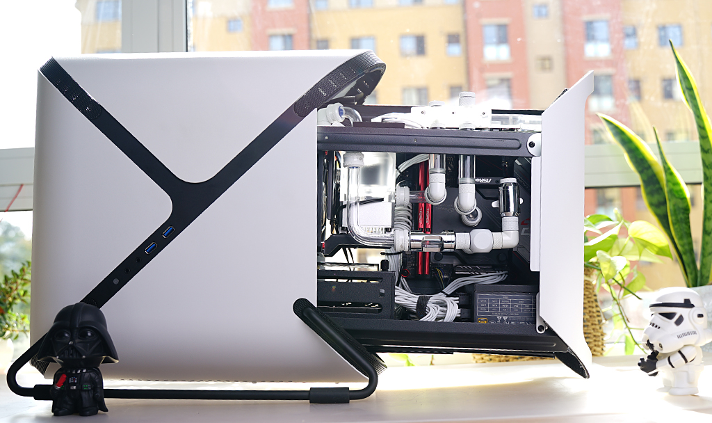 itx机箱能安装分体水冷吗,酷冷至尊itx机箱分体水冷