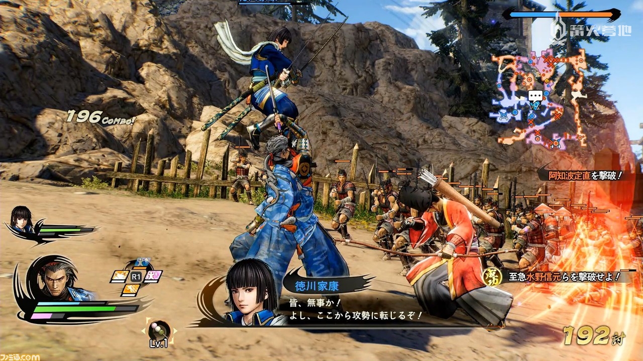 《战国无双5》Fami通评测：与杂兵和武将战斗时的差别更明显