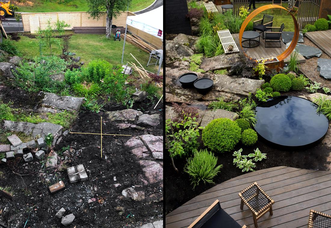 30平小花园庭院设计技巧,庭院种小花园设计图