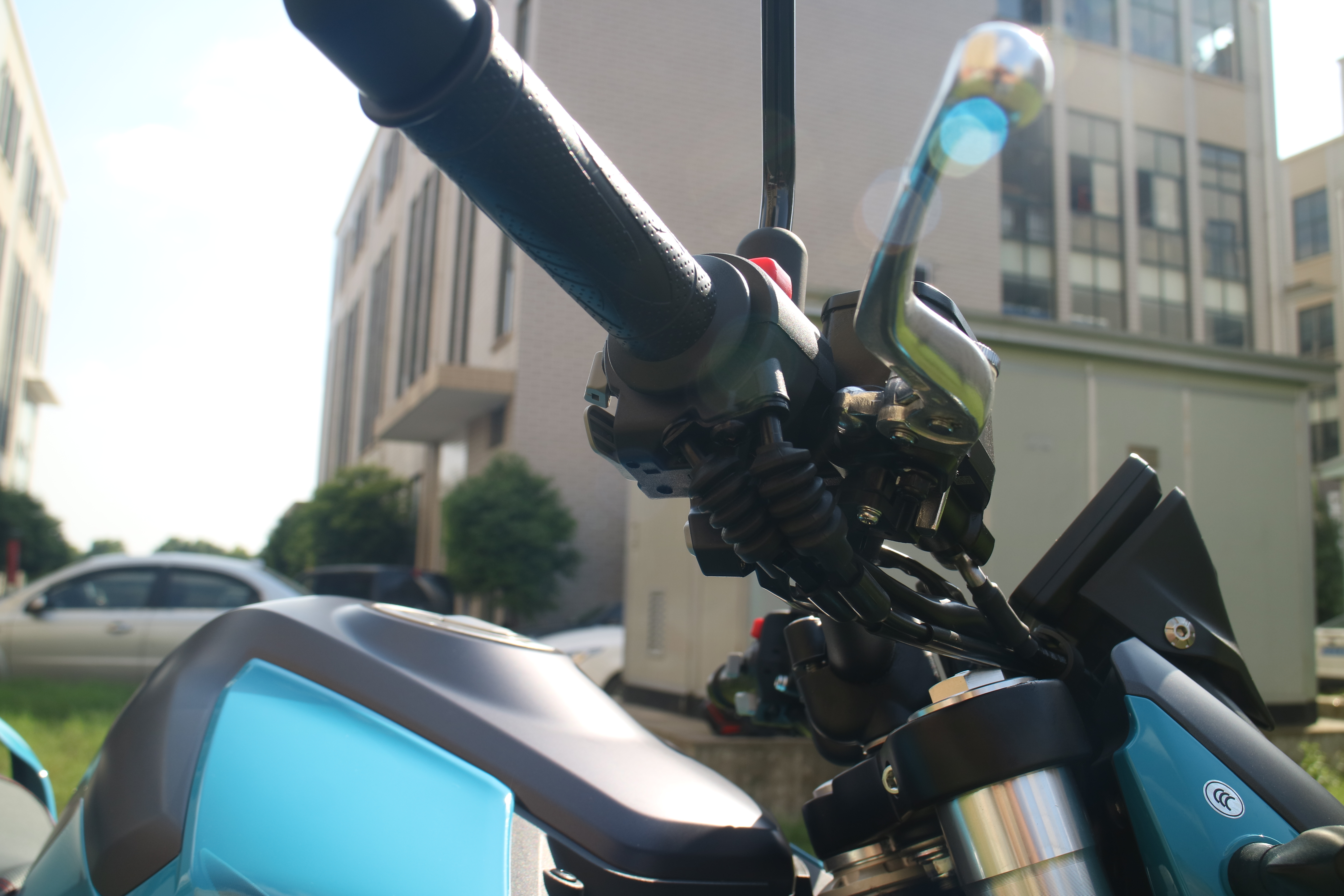 试驾奔达350,追350车测评