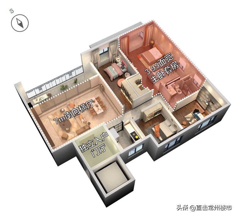 现代风格大平层豪宅,大横厅豪宅带来的生活