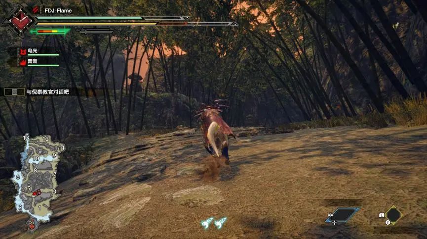 卡普空的怪物猎人崛起,怪物猎人崛起试玩版画面闪烁