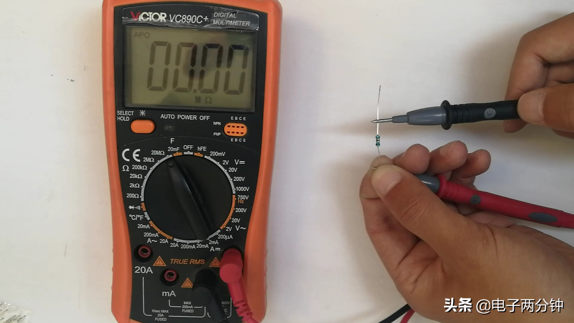 万用表最基本的几个测量功能,万用表常用测量方法