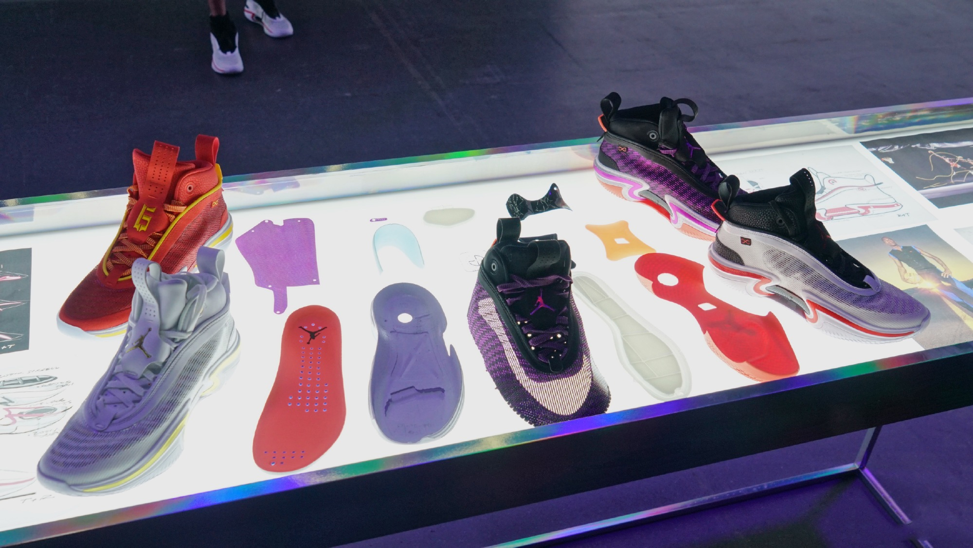 aj34aj35和aj36哪个好,aj36棕色莆田和正版有什么差别