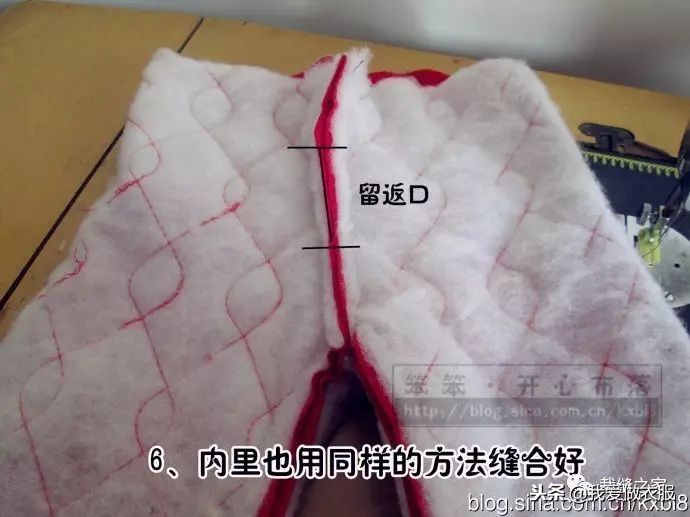 儿童棉裤缝制教程,男士双层棉裤的裁剪图