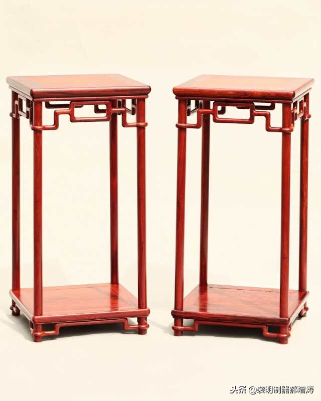 袭明｜古人享乐离不开香解读明式家具承托香炉珍贵的方香几