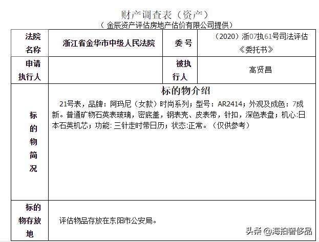 阿玛尼正品女士手表清仓捡漏处理,求购正品阿玛尼手表