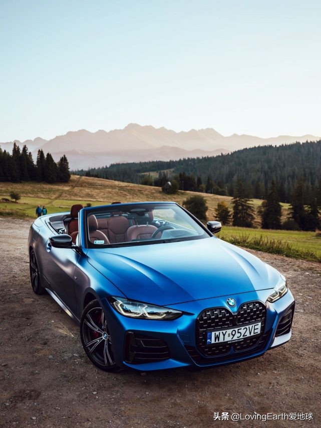 宝马4系m40i敞篷试驾,试驾宝马4座敞篷车