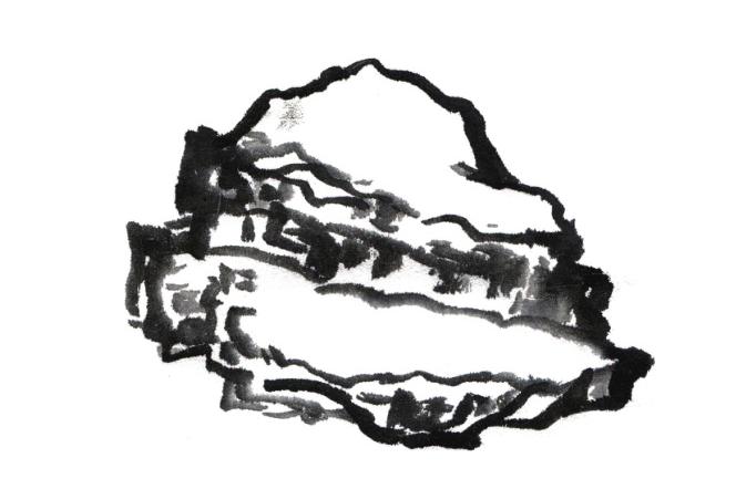 山石的常用皴法,山石的各种皴法介绍