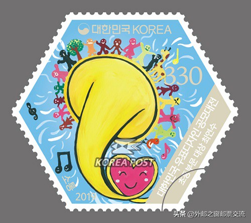 韩国邮票是真的吗,韩国邮票集邮册