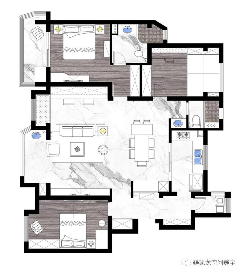 禅意阳台效果图小户型装修,阳台客卧一体小户型装修