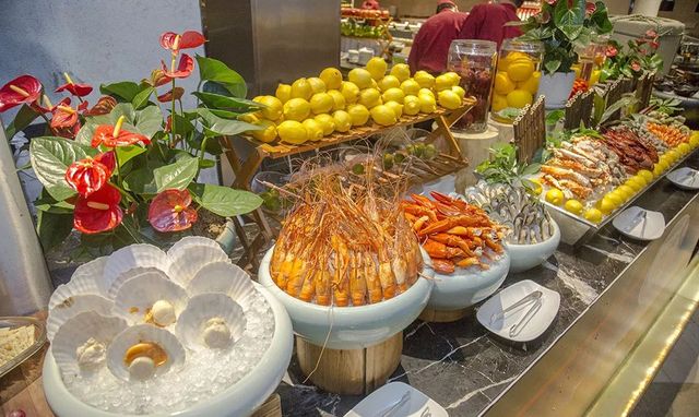 快收藏美食,广州小蛮腰附近海鲜自助餐600元的