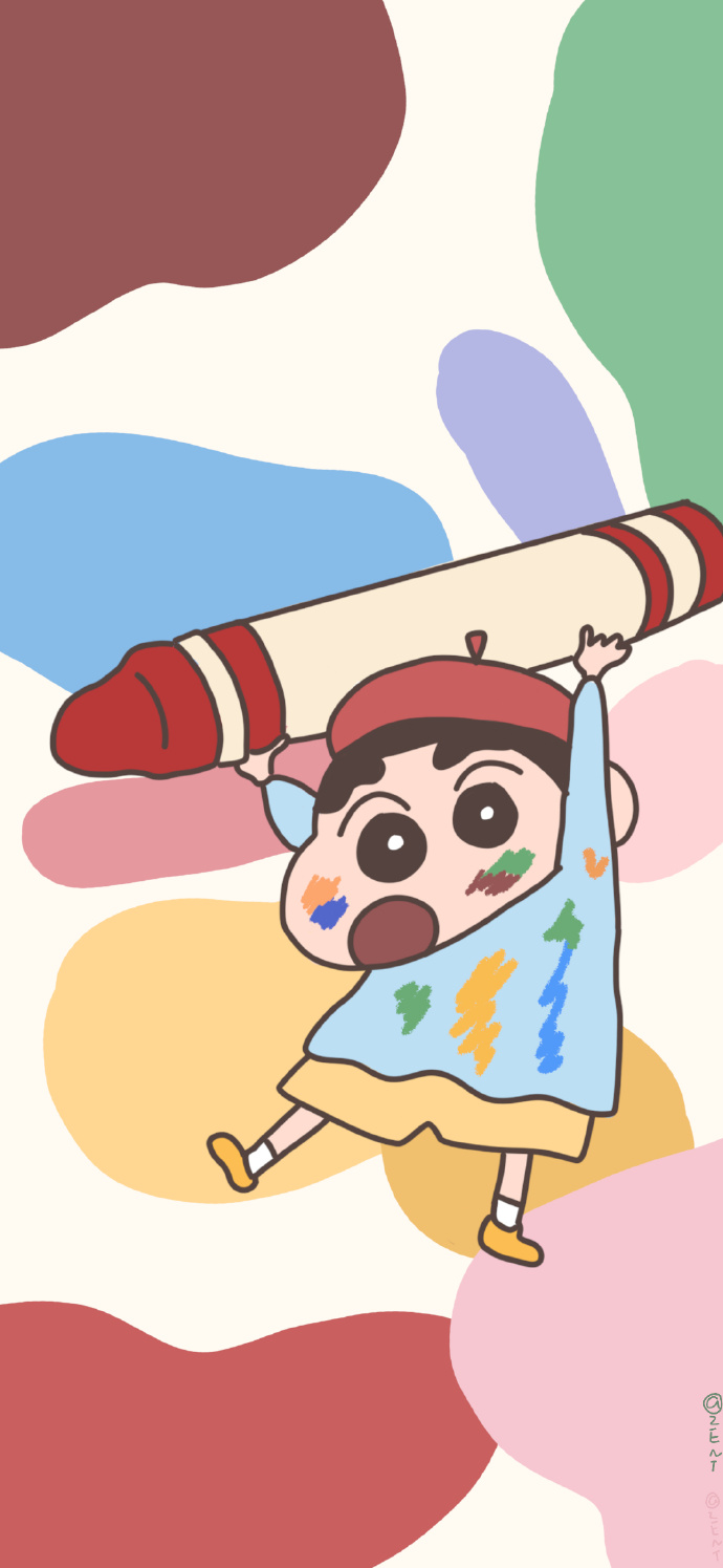 蜡笔小新图片壁纸可爱,手机壁纸可爱蜡笔小新