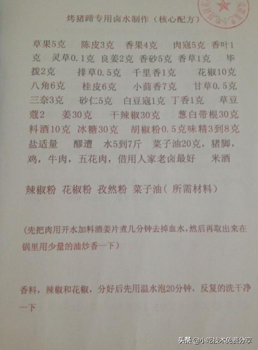 方燕烤猪蹄视频,方燕烤猪蹄在哪