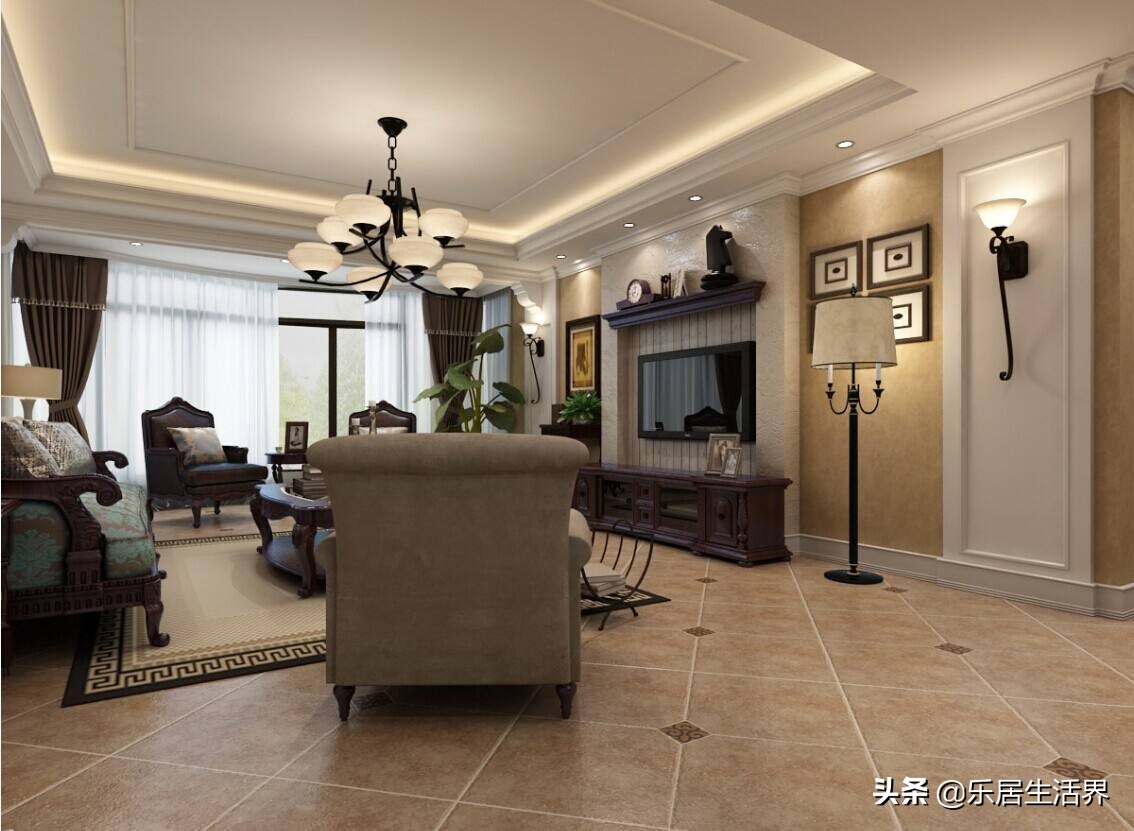 客厅用地砖600*1200还是750*1500,当下最流行的客厅地砖颜色