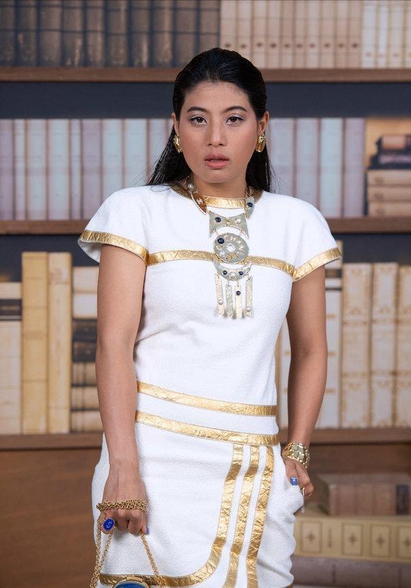 古力娜扎与泰国公主对比,古力娜扎撞衫泰国明星