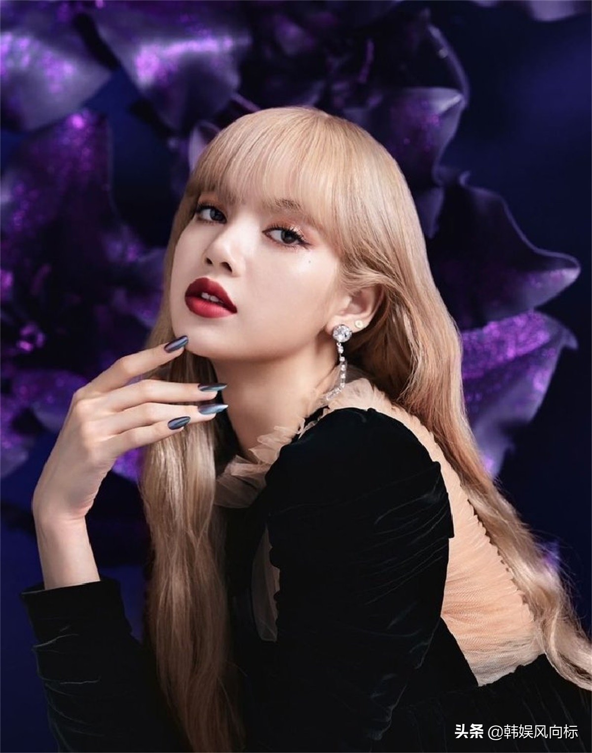 blackpinklisa眼影教程,blackpinklisa时尚品牌