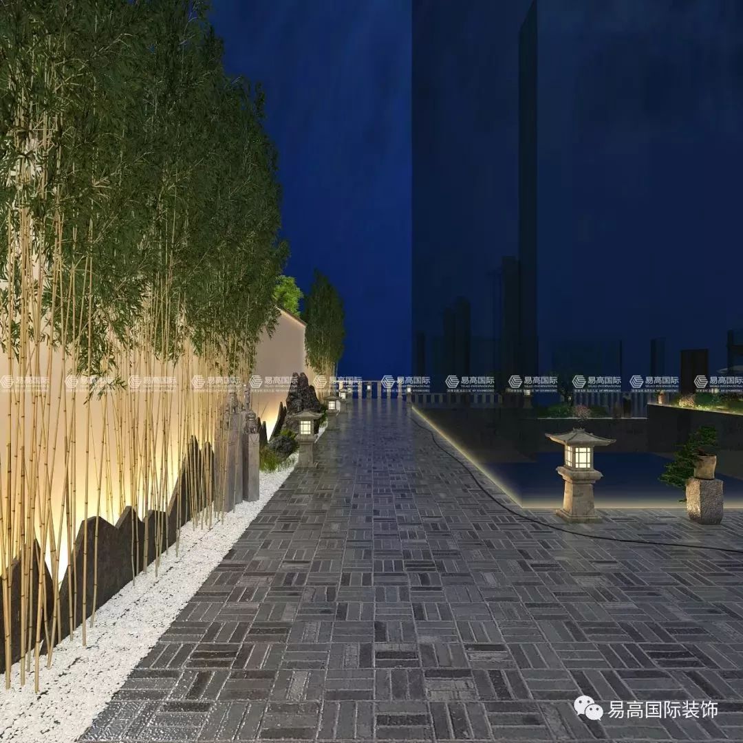 「首发」易高国际|华海·湖滨会馆446㎡中式，年轻就要时尚
