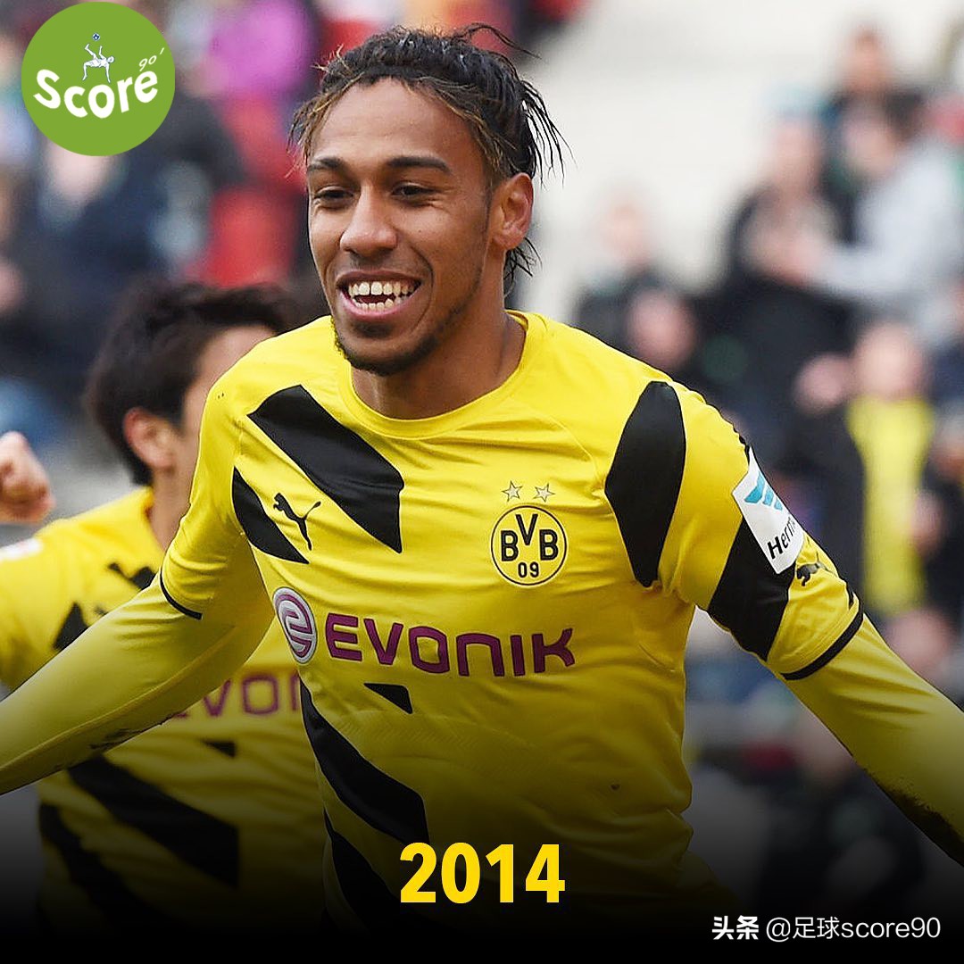 奥巴梅扬加蓬足球,奥巴梅杨多特蒙德记录