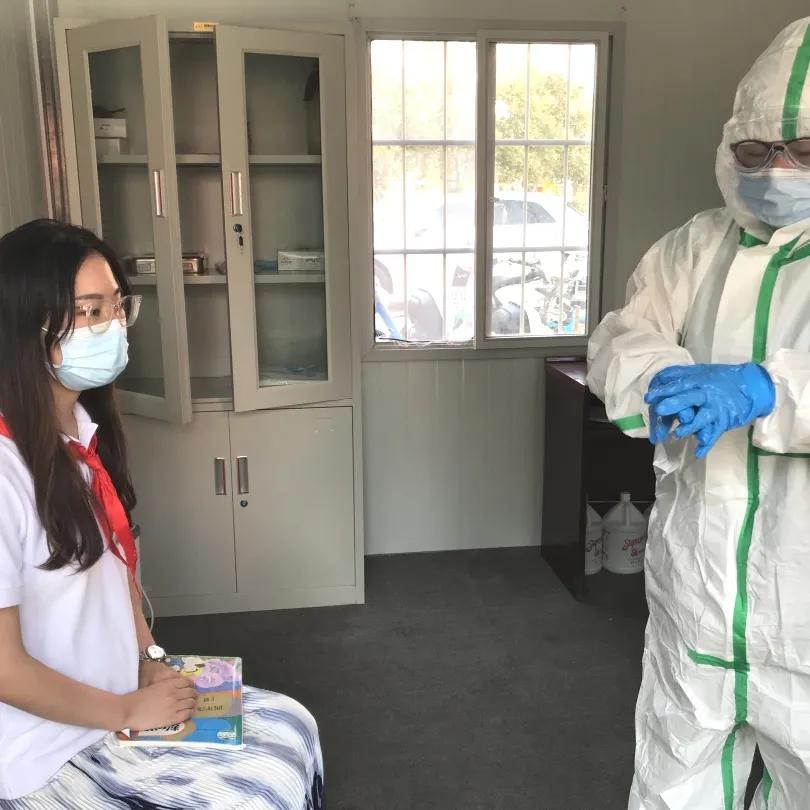 郑东新区永平路小学2021年秋季返校开学暨疫情应急处置演练