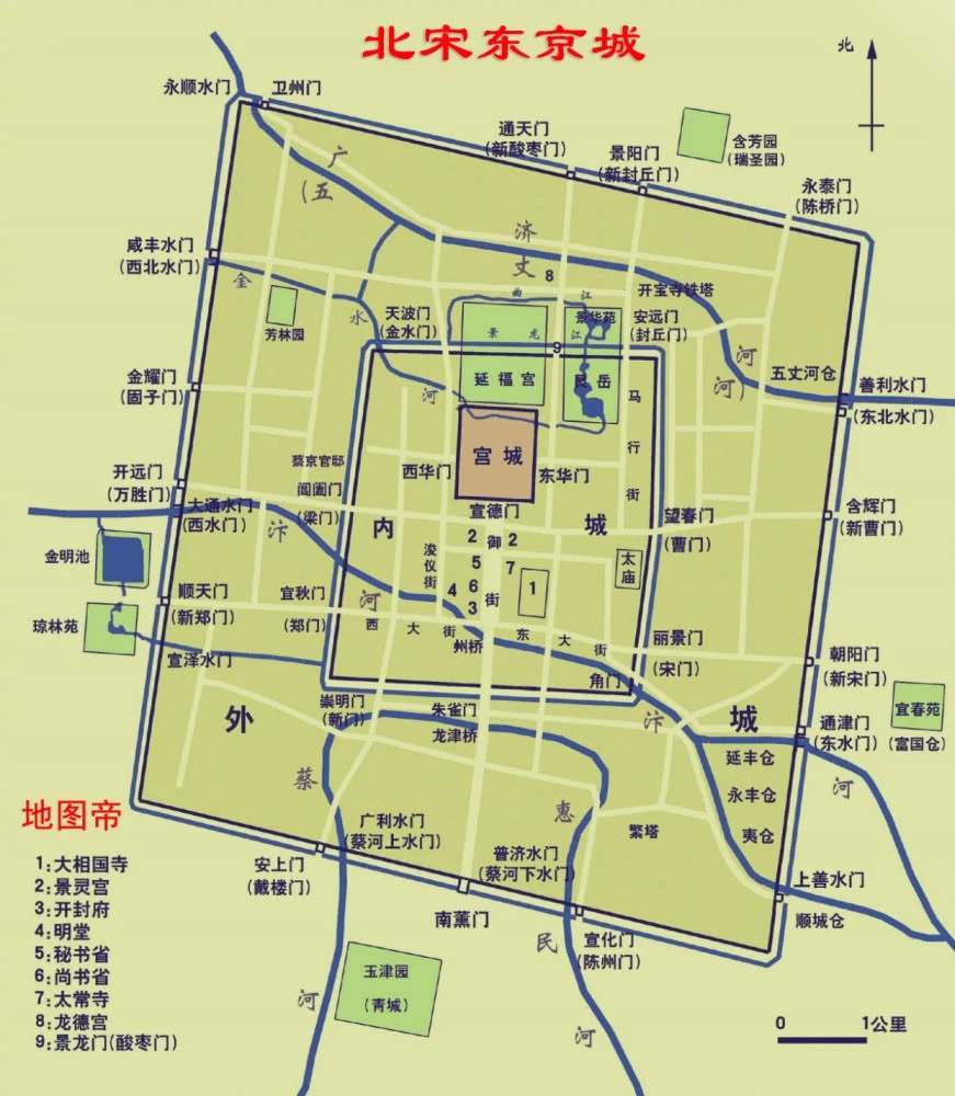 北宋时期的坊市制度,唐宋坊市制度的比较
