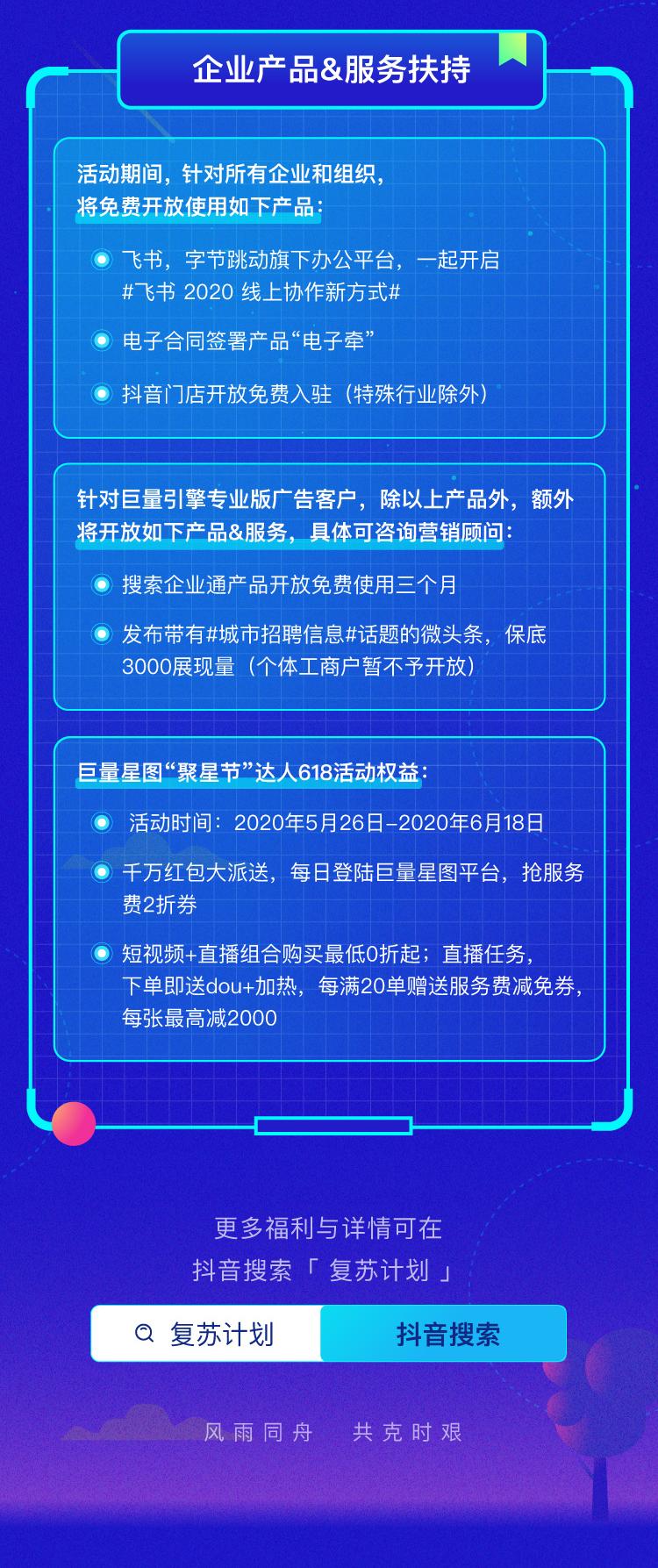 抖音企业号流量扶持几天,抖音企业号官方流量政策
