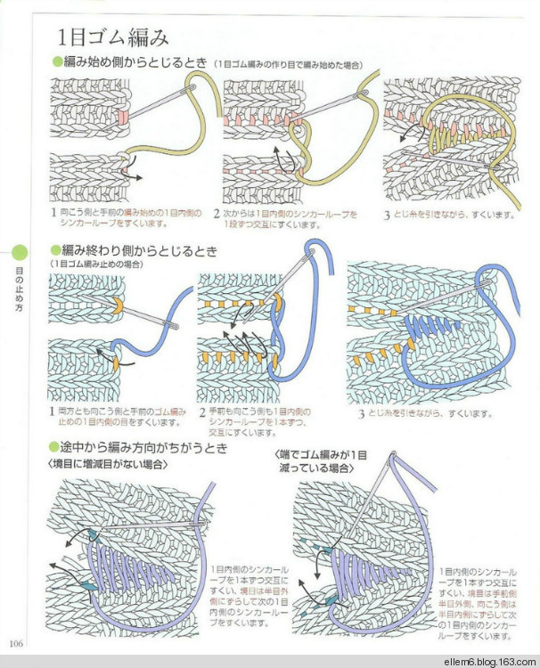 缝针收针法最后一针,明针缝合针法教程