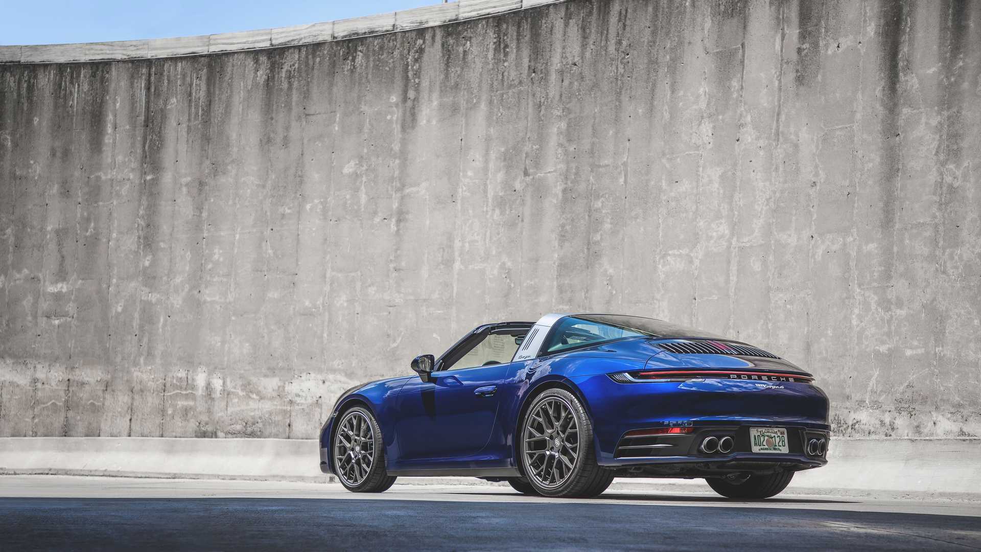 保时捷911targa4跑车,保时捷911targa4敞篷版