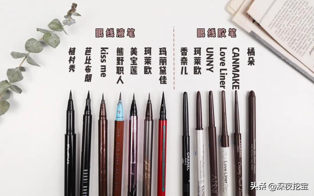 最新眼线笔推荐测评红榜,眼线笔推荐网红爆款40个