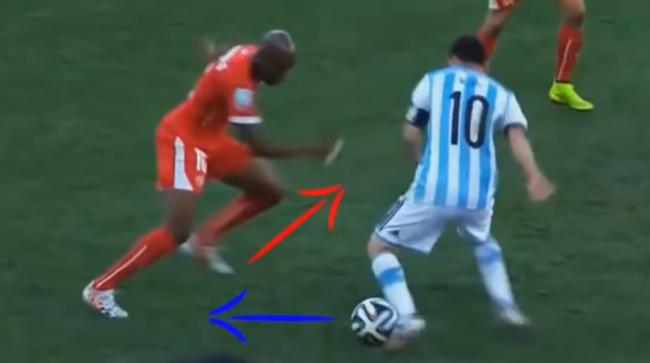 梅西是怎么变向,梅西怎么把球颠起来