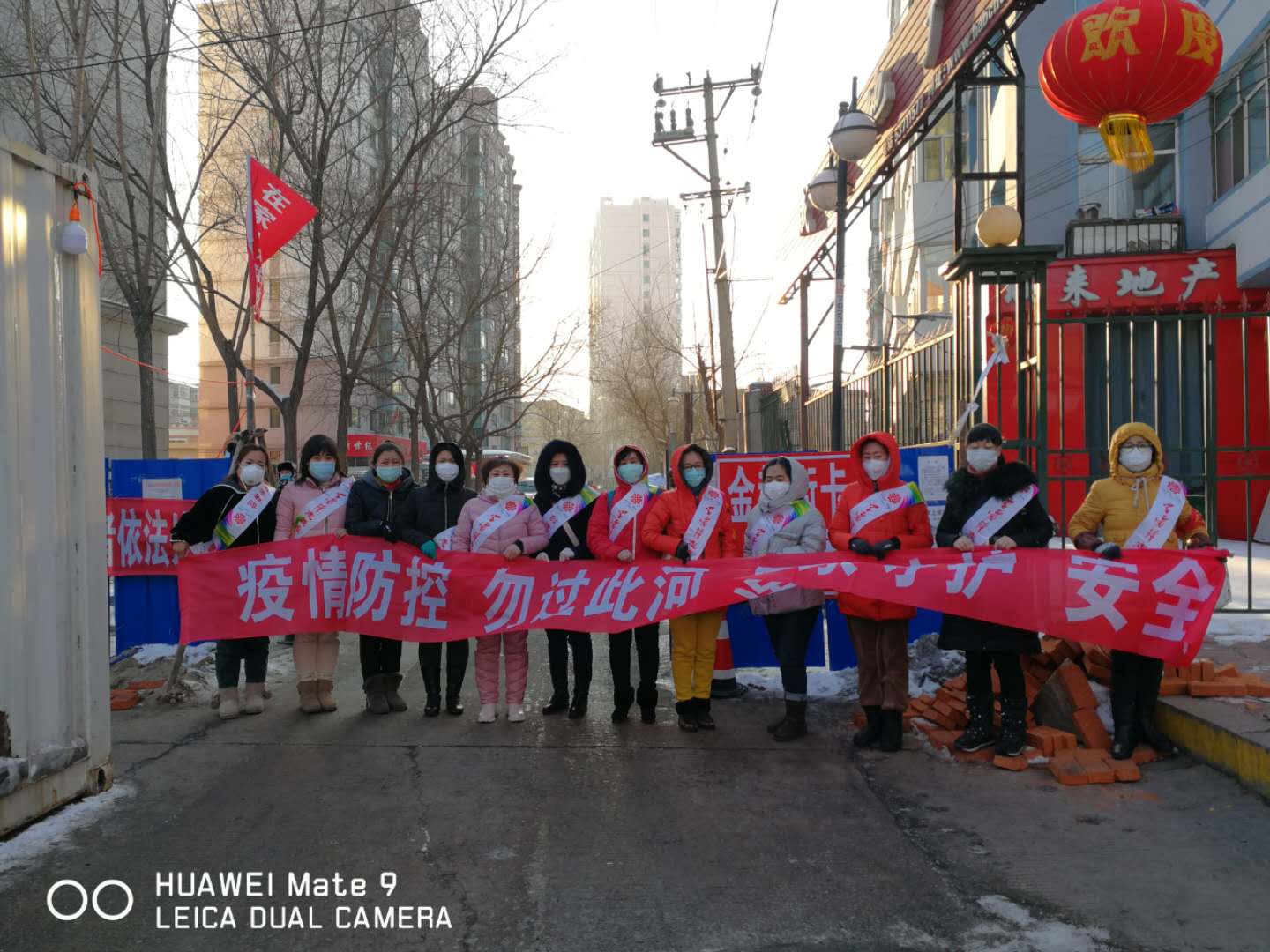 她们顶起金都战疫一片天