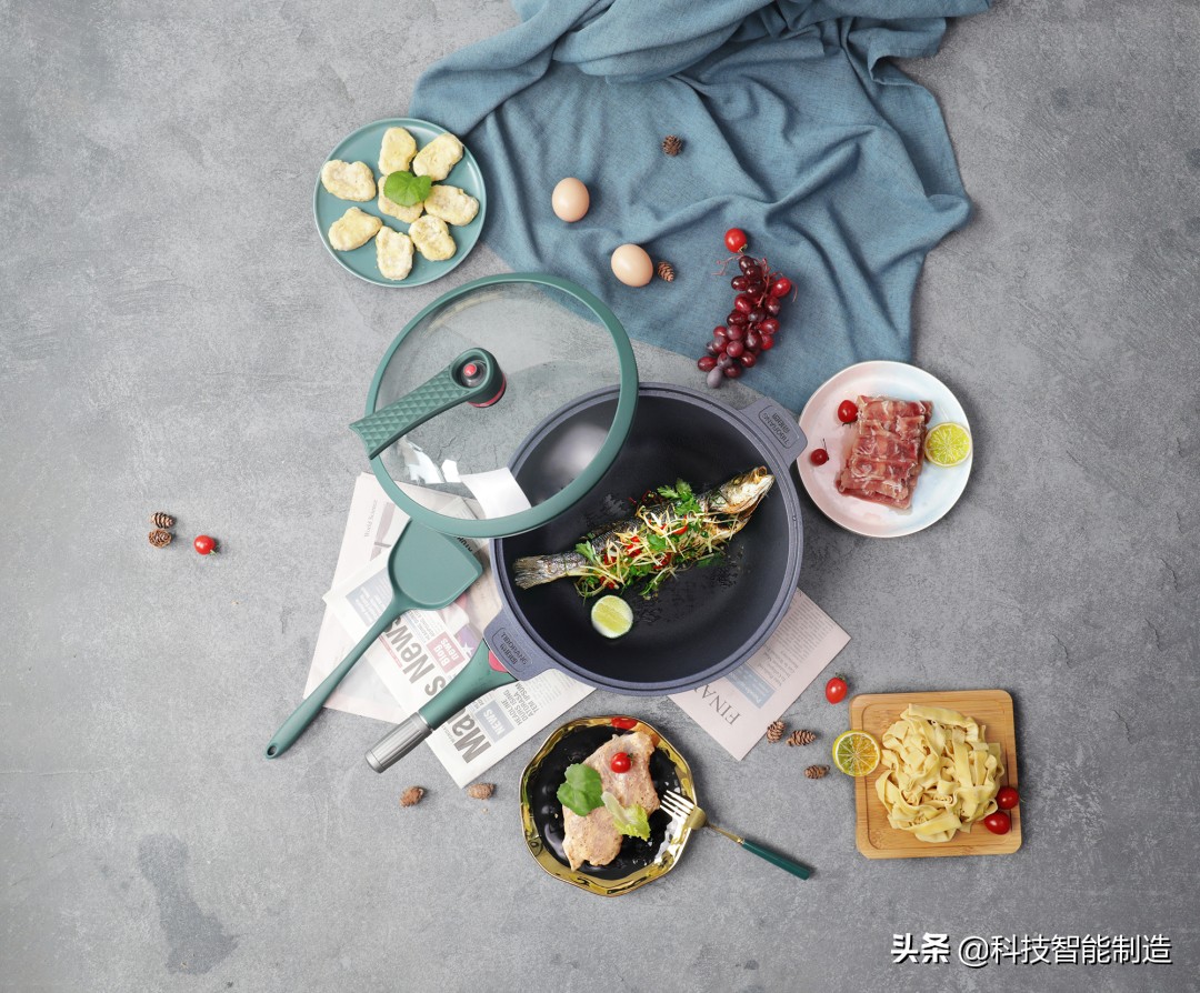 没有一口好锅,如何展现我大厨的手艺,七层昂贵涂层就为一口好锅