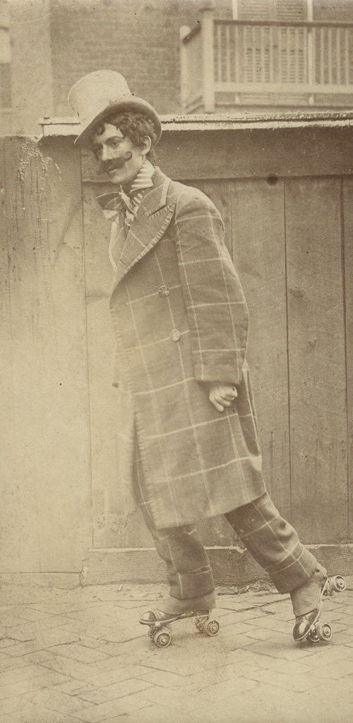 过去的冰鞋,以前溜冰鞋长什么样