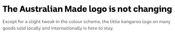 怒砸1千万修改“澳洲制造”标识！澳政府被网友骂惨了！因为新标志竟然像…